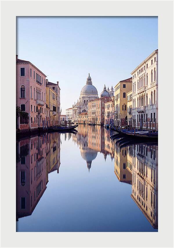 Grand Canal Reflections In Venice