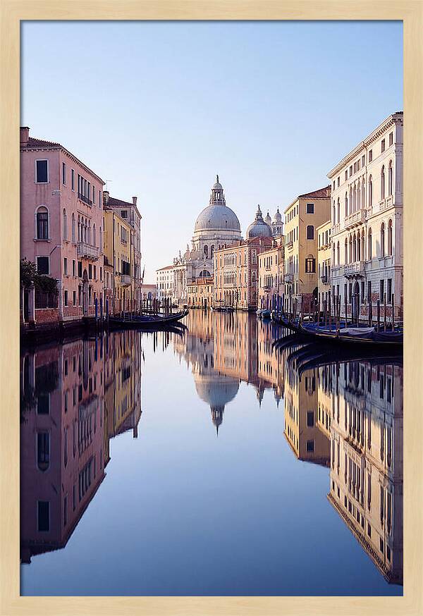 Grand Canal Reflections In Venice