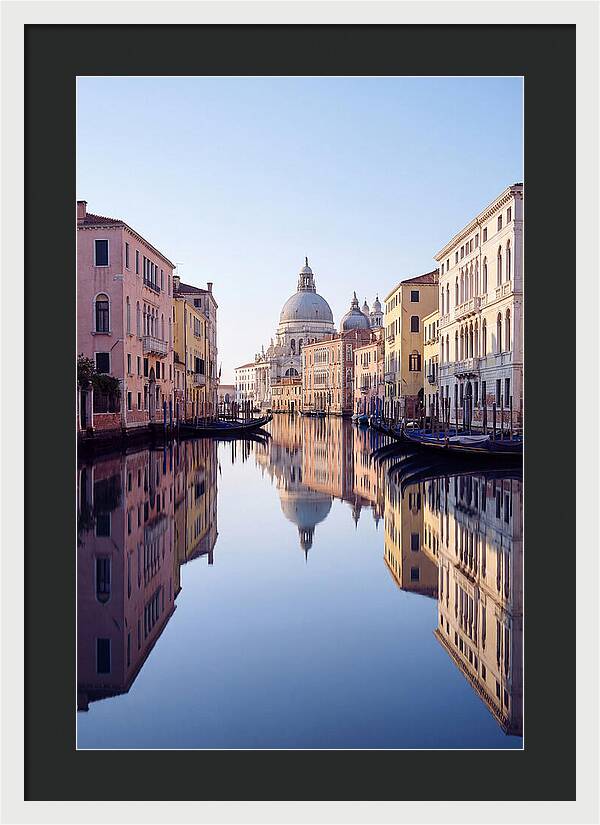 Grand Canal Reflections In Venice