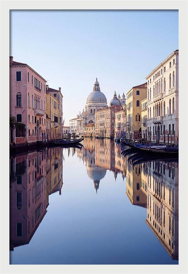 Grand Canal Reflections In Venice