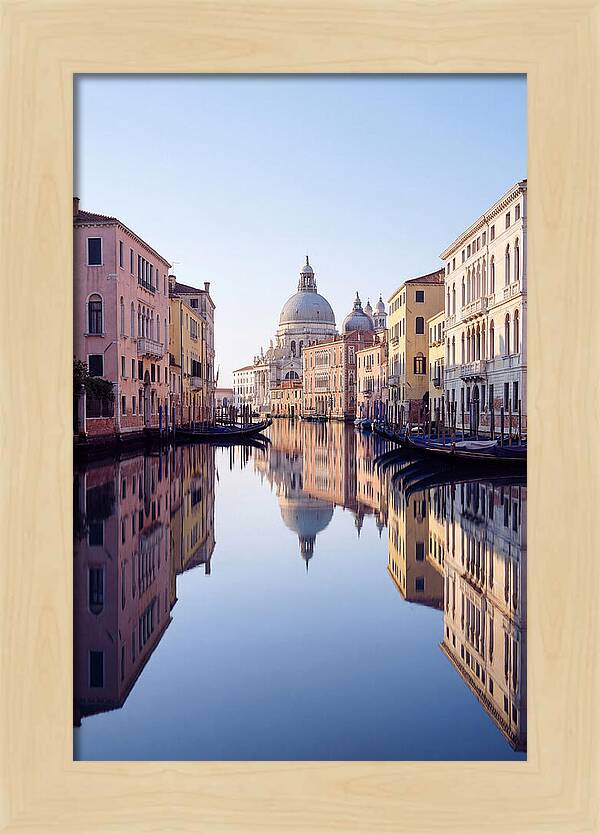 Grand Canal Reflections In Venice