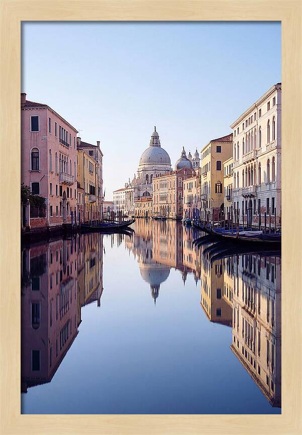 Grand Canal Reflections In Venice