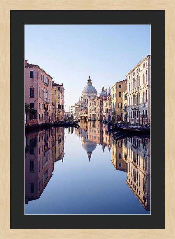Grand Canal Reflections In Venice