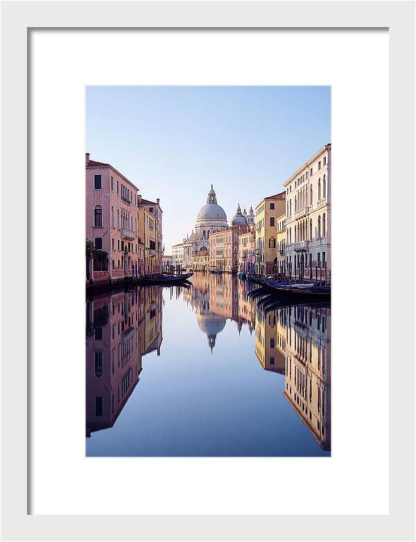Grand Canal Reflections In Venice
