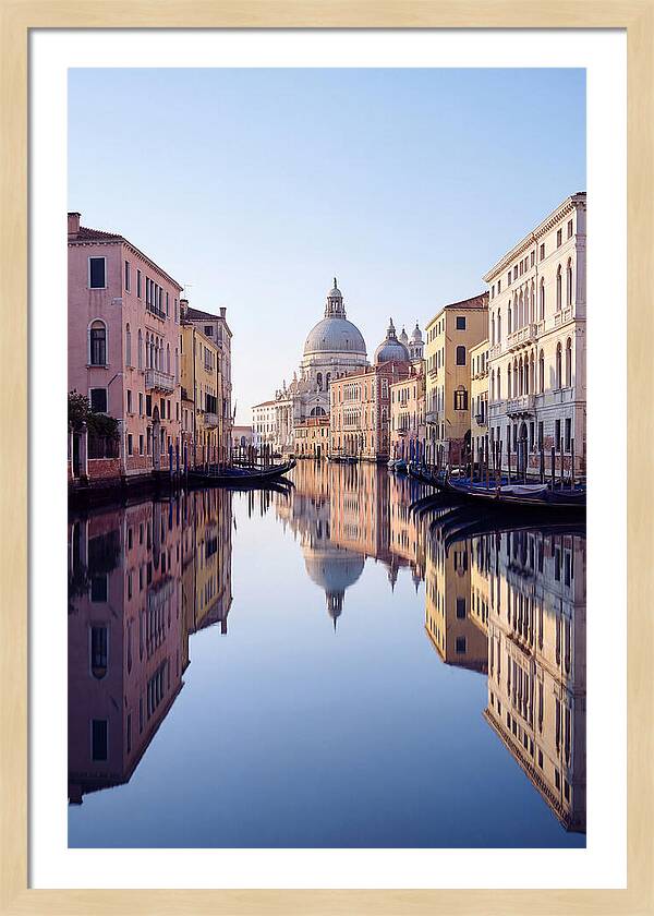 Grand Canal Reflections In Venice