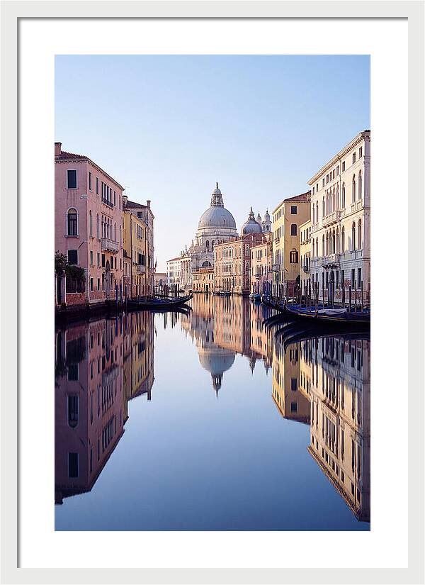 Grand Canal Reflections In Venice