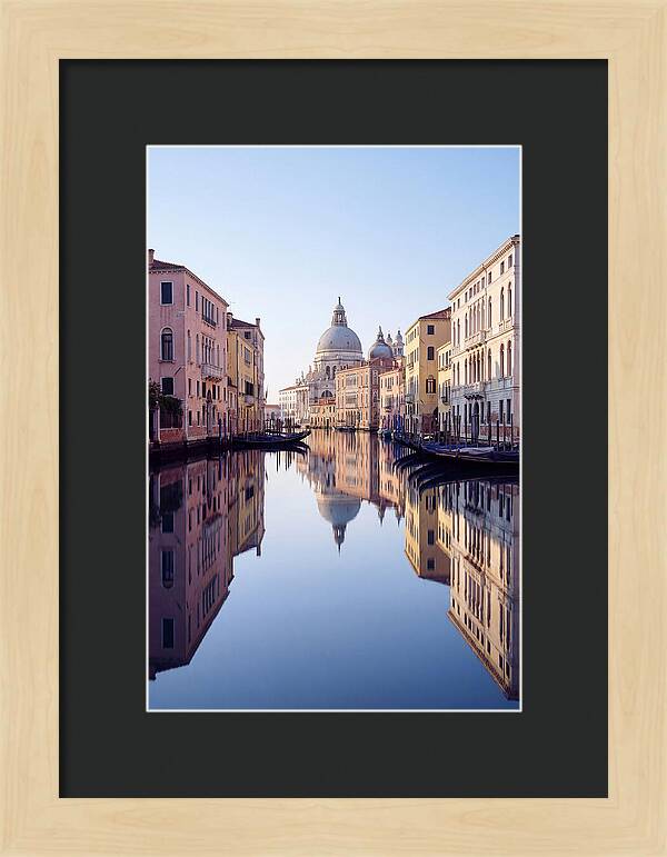 Grand Canal Reflections In Venice