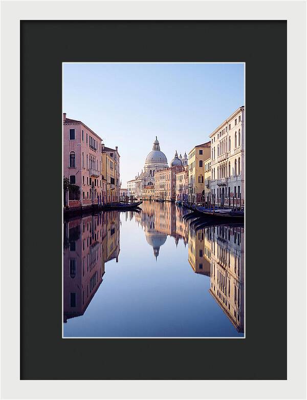 Grand Canal Reflections In Venice