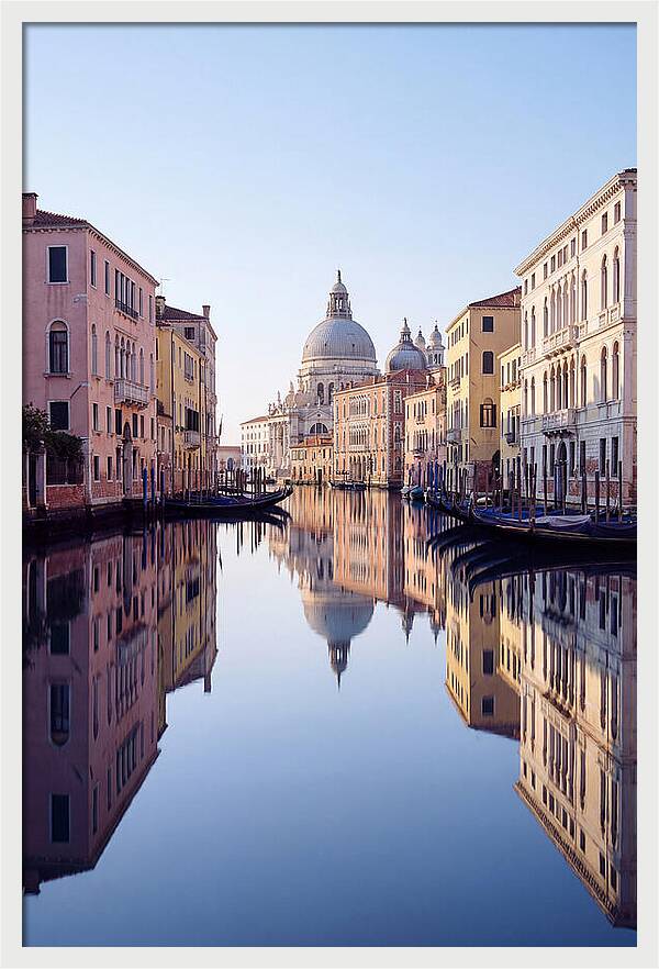 Grand Canal Reflections In Venice