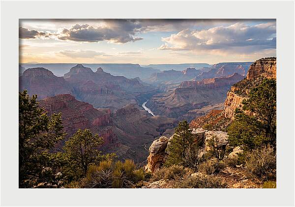 Grand Canyon Serenity At Dusk