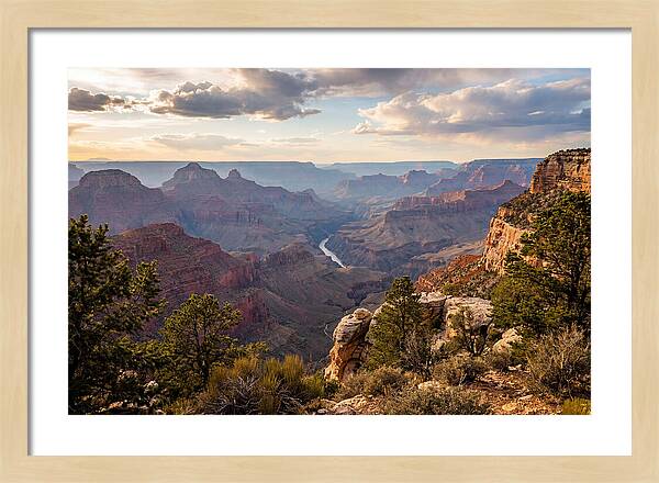 Grand Canyon Serenity At Dusk