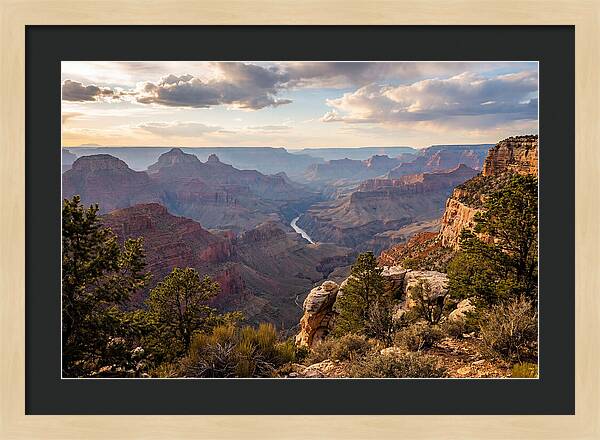 Grand Canyon Serenity At Dusk