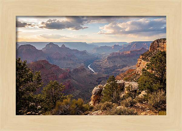 Grand Canyon Serenity At Dusk