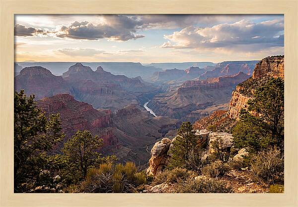 Grand Canyon Serenity At Dusk