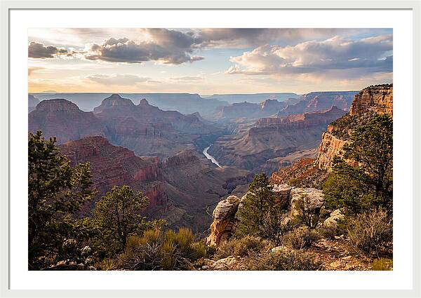 Grand Canyon Serenity At Dusk