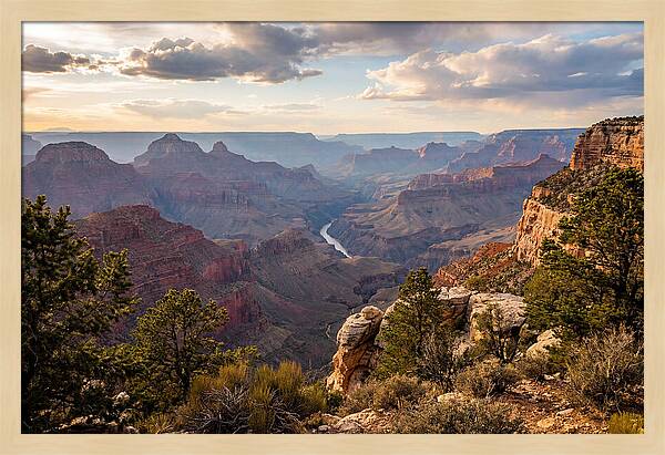 Grand Canyon Serenity At Dusk