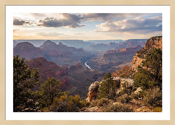 Grand Canyon Serenity At Dusk