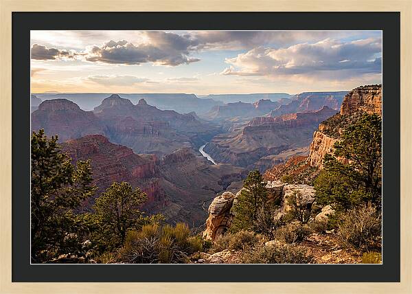 Grand Canyon Serenity At Dusk