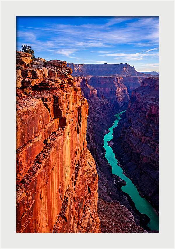 Grand Canyon Serenity At Golden Hour
