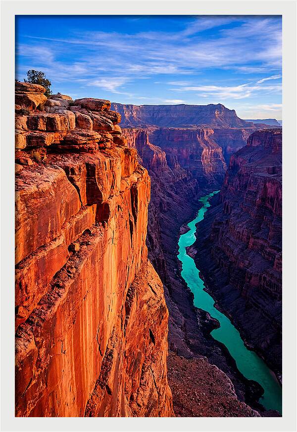 Grand Canyon Serenity At Golden Hour