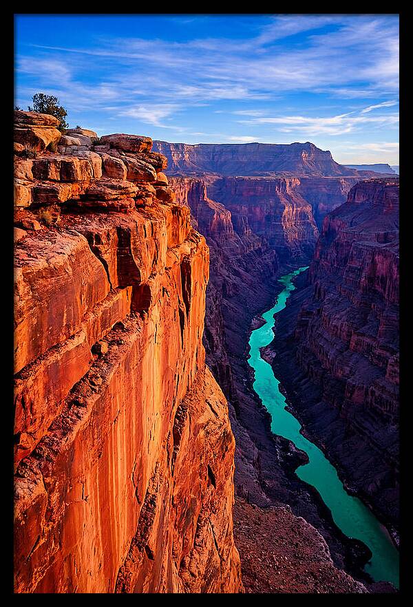 Grand Canyon Serenity At Golden Hour