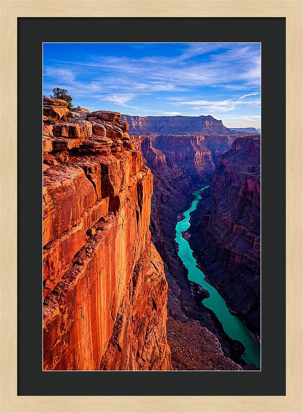 Grand Canyon Serenity At Golden Hour