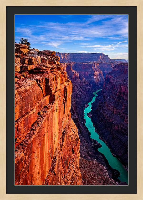 Grand Canyon Serenity At Golden Hour