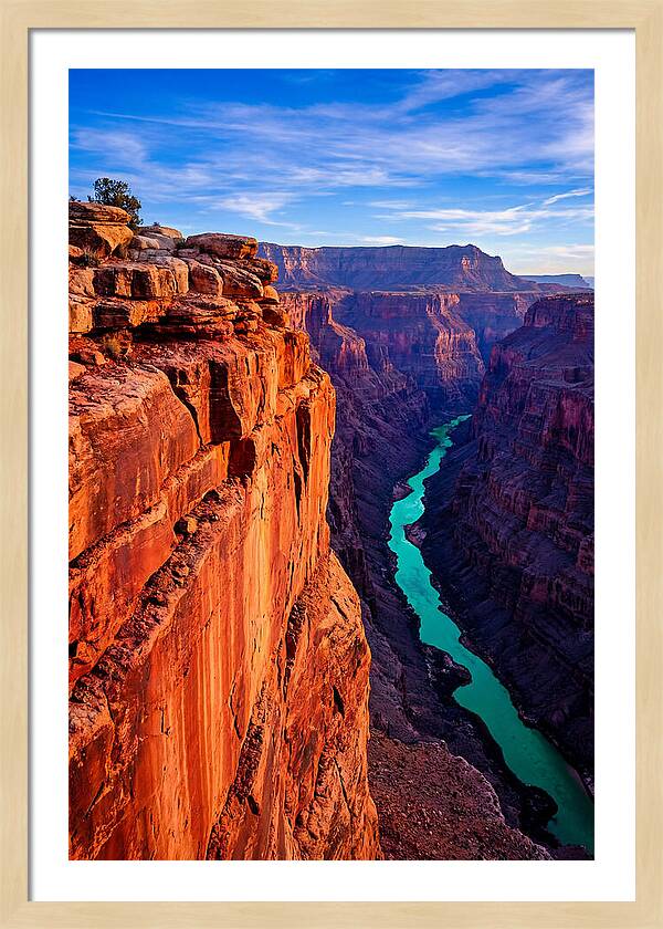 Grand Canyon Serenity At Golden Hour