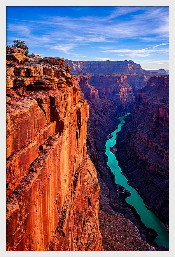 Grand Canyon Serenity At Golden Hour