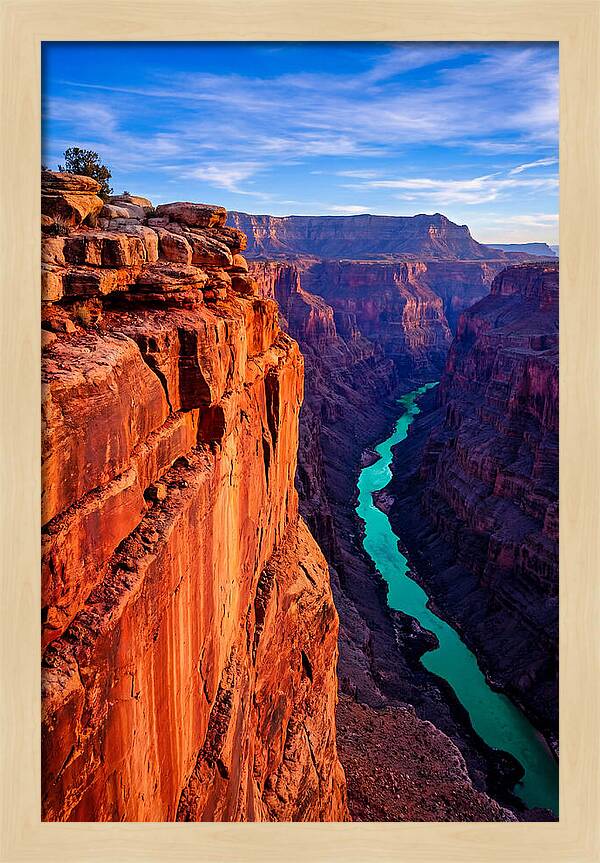 Grand Canyon Serenity At Golden Hour