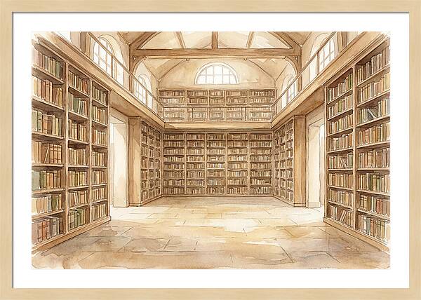 Grand Library Serenity