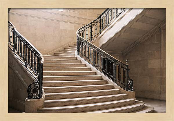 Grand Marble Staircase Elegance