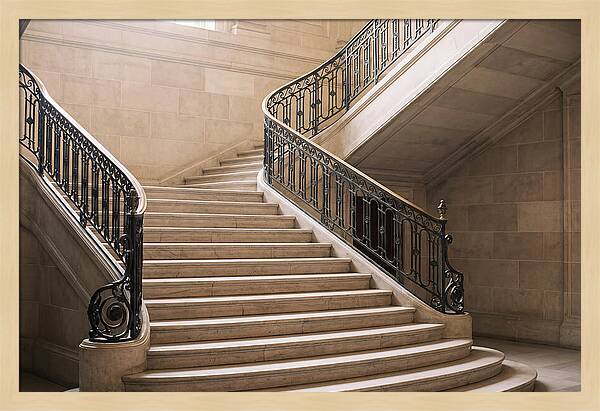 Grand Marble Staircase Elegance