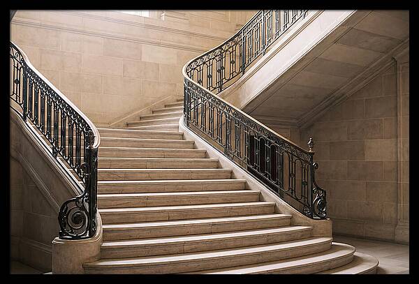 Grand Marble Staircase Elegance