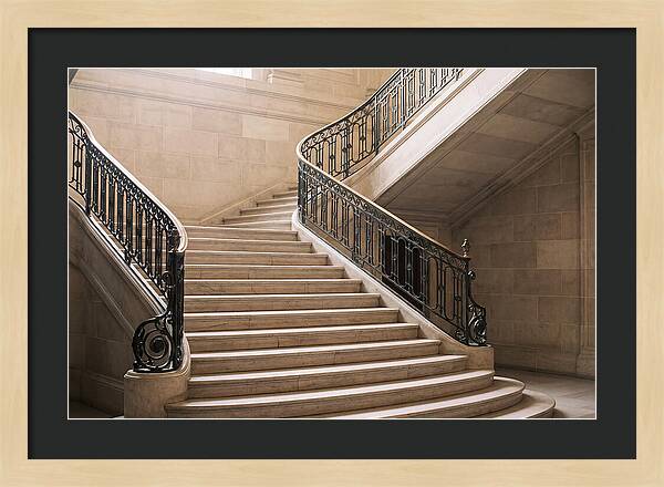 Grand Marble Staircase Elegance