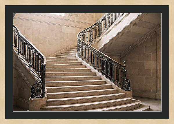 Grand Marble Staircase Elegance