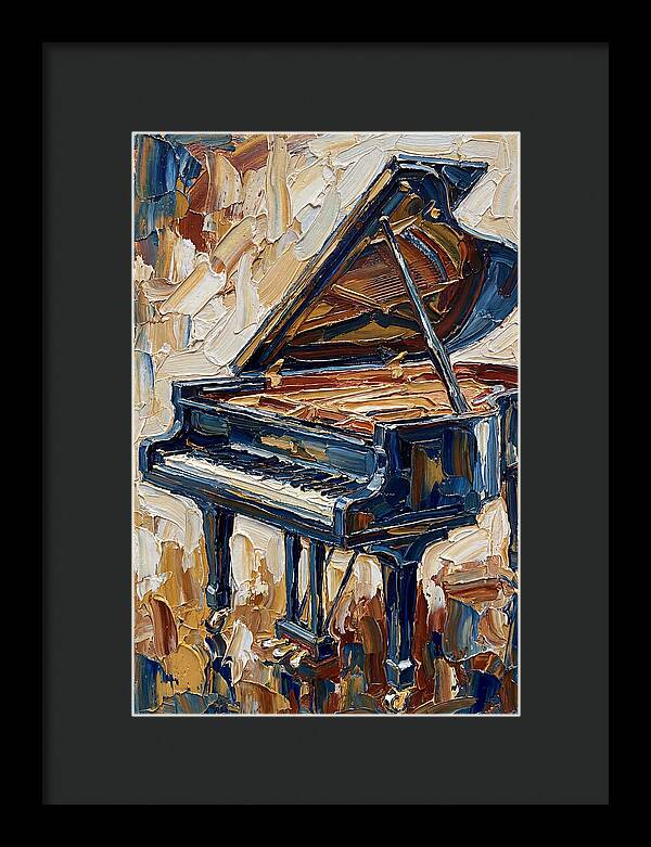 Grand Piano In Bold Colors