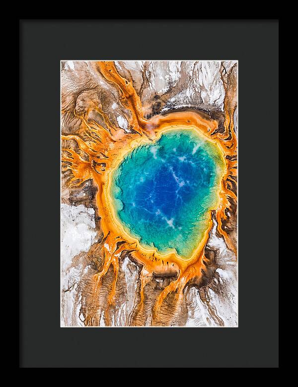Grand Prismatic Spring Aerial View