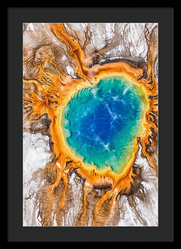 Grand Prismatic Spring Aerial View