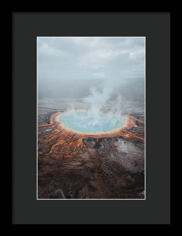 Grand Prismatic Spring Aerial View