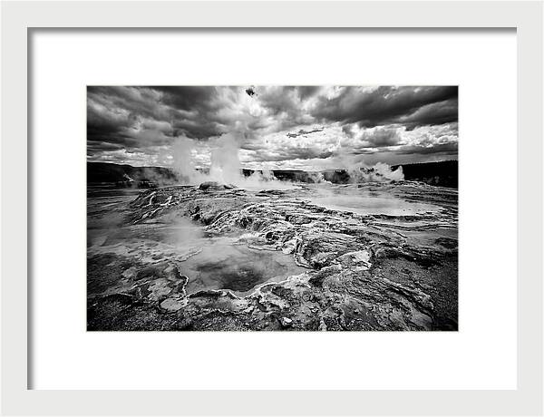 Grand Prismatic Spring Landscape