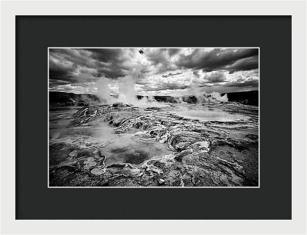 Grand Prismatic Spring Landscape
