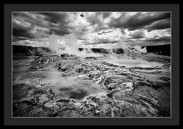 Grand Prismatic Spring Landscape