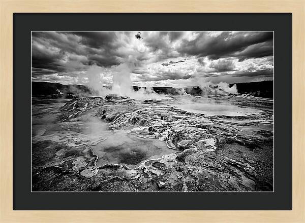 Grand Prismatic Spring Landscape