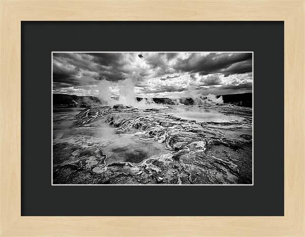 Grand Prismatic Spring Landscape