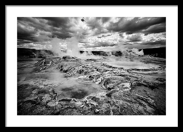 Grand Prismatic Spring Landscape