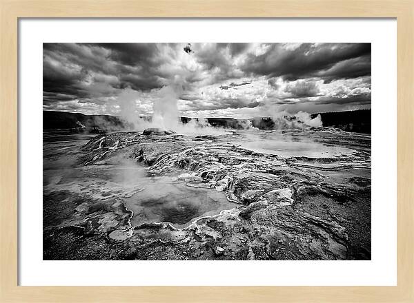 Grand Prismatic Spring Landscape