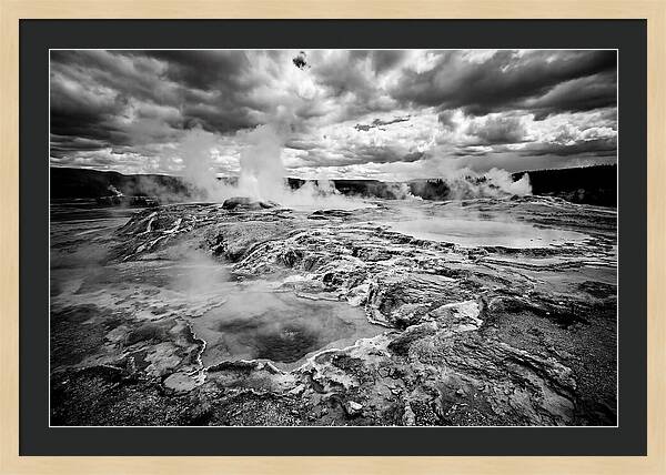 Grand Prismatic Spring Landscape