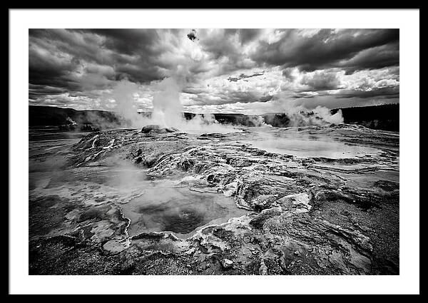 Grand Prismatic Spring Landscape