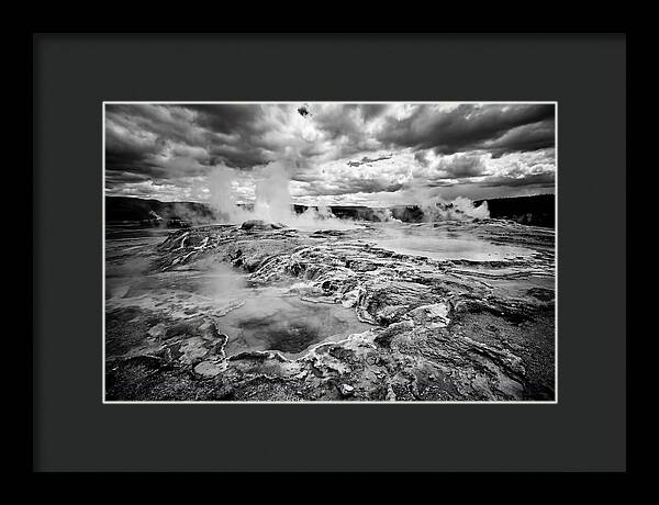Grand Prismatic Spring Landscape